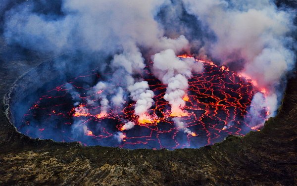 Volcan Nyiragongo